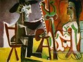 L’artiste et son modèle 3 1963 cubiste Pablo Picasso